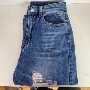 Denim Ripped Jeans 👖